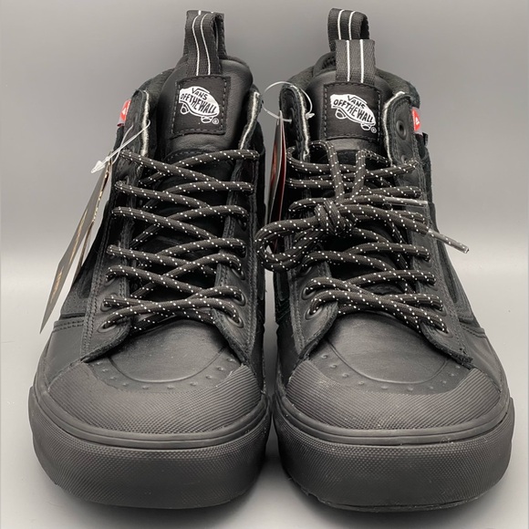 Vans Sk8 Hi Mte 2 Black/Black 3M Primaloft Hydroguard Boots Men’s 8 & 9 NEW - Picture 3 of 12